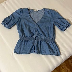 Madewell Denim top